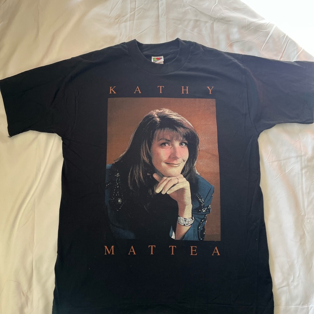 Vintage 90s Kathy Mattea Tour Tee